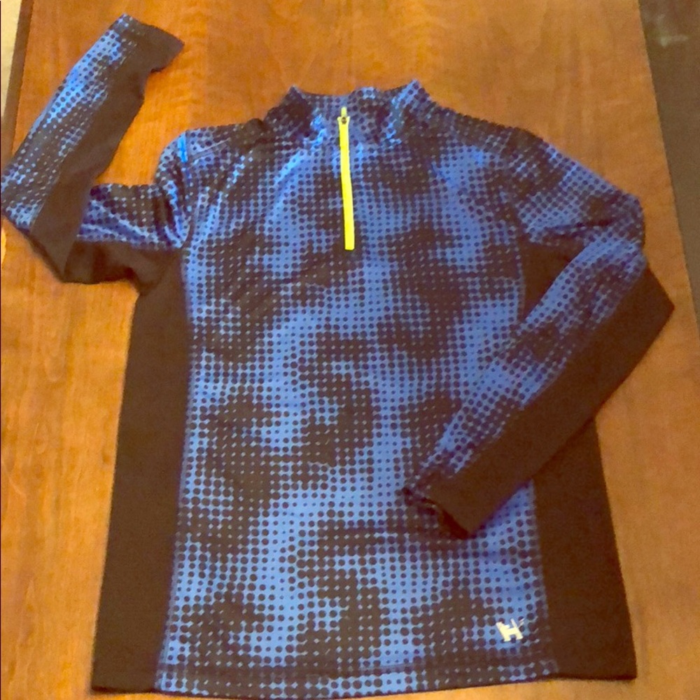 Half Zip Sporty Boys Shirt